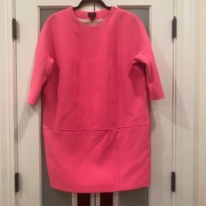 Banana Republic Monogram Hot Pink Cocoon Dress